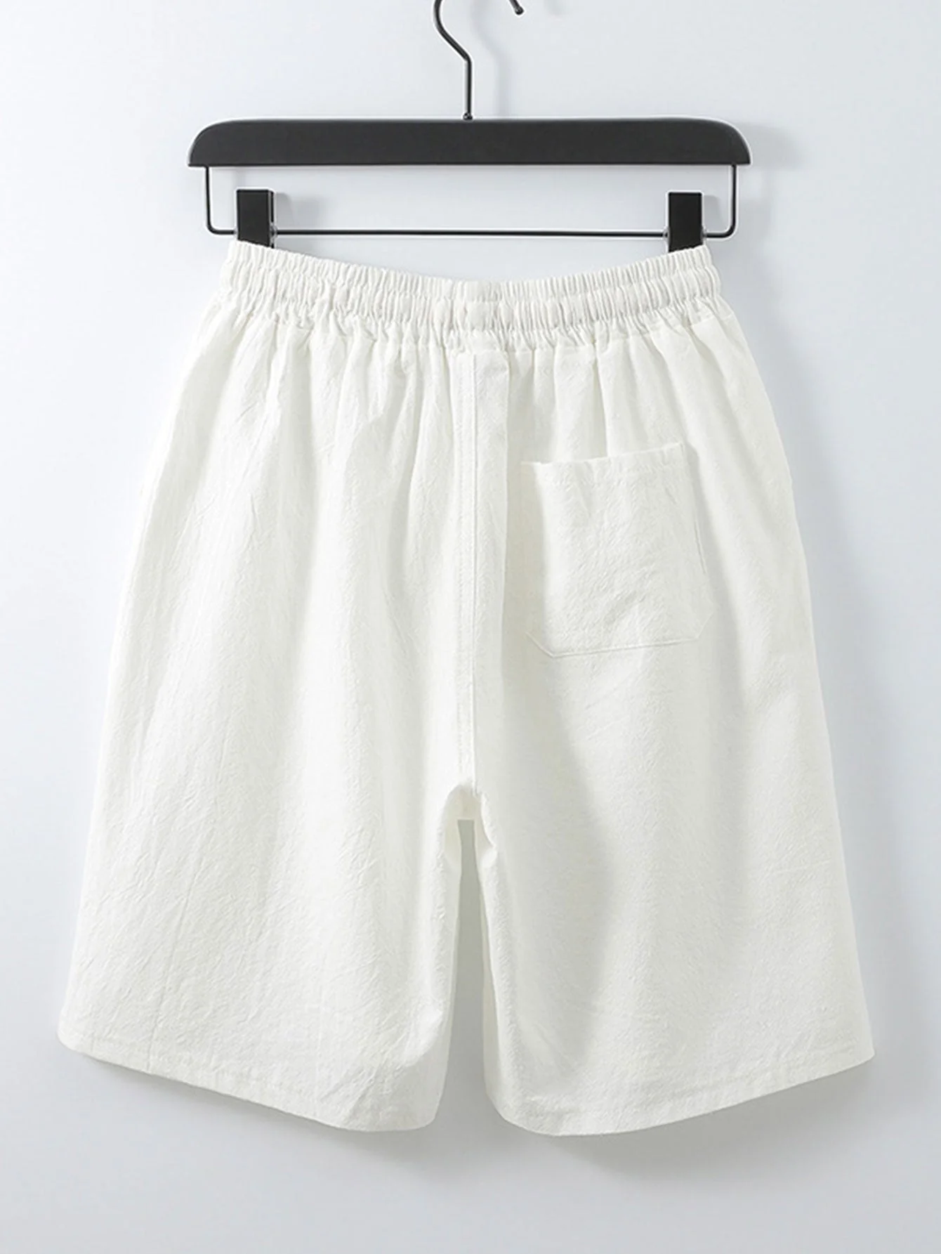 Barek® | Man Cotton Drawstring Shorts - Image 8
