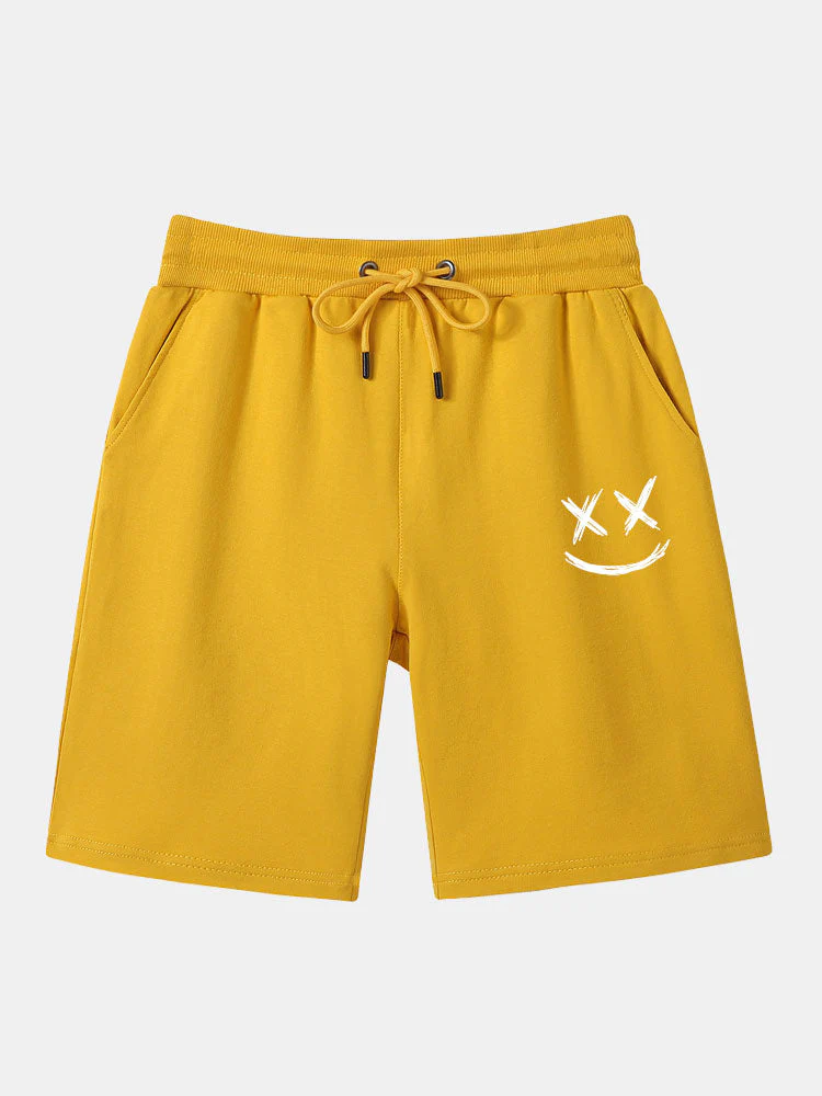 Barett® | Smiley Print Mid Length Shorts - Image 7