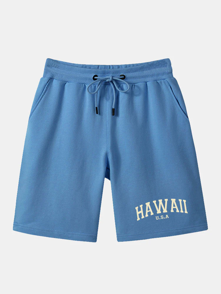 Baris® | Hawaii Print Mid Length Shorts - Image 4