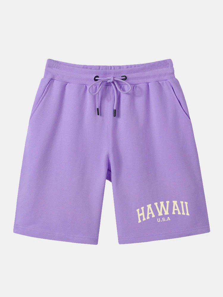 Baris® | Hawaii Print Mid Length Shorts - Image 5