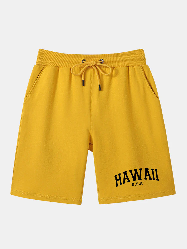 Baris® | Hawaii Print Mid Length Shorts - Image 7