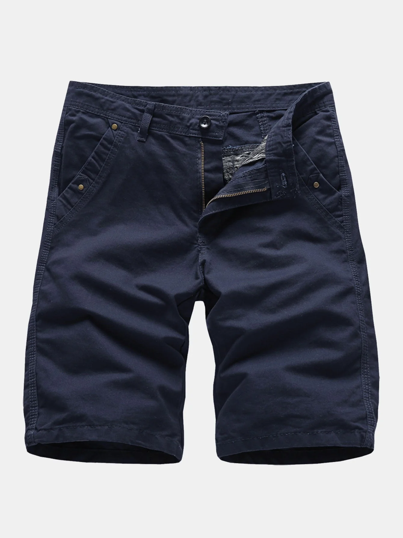 Barle® | Man Stud Pocket Chino Shorts - Image 4