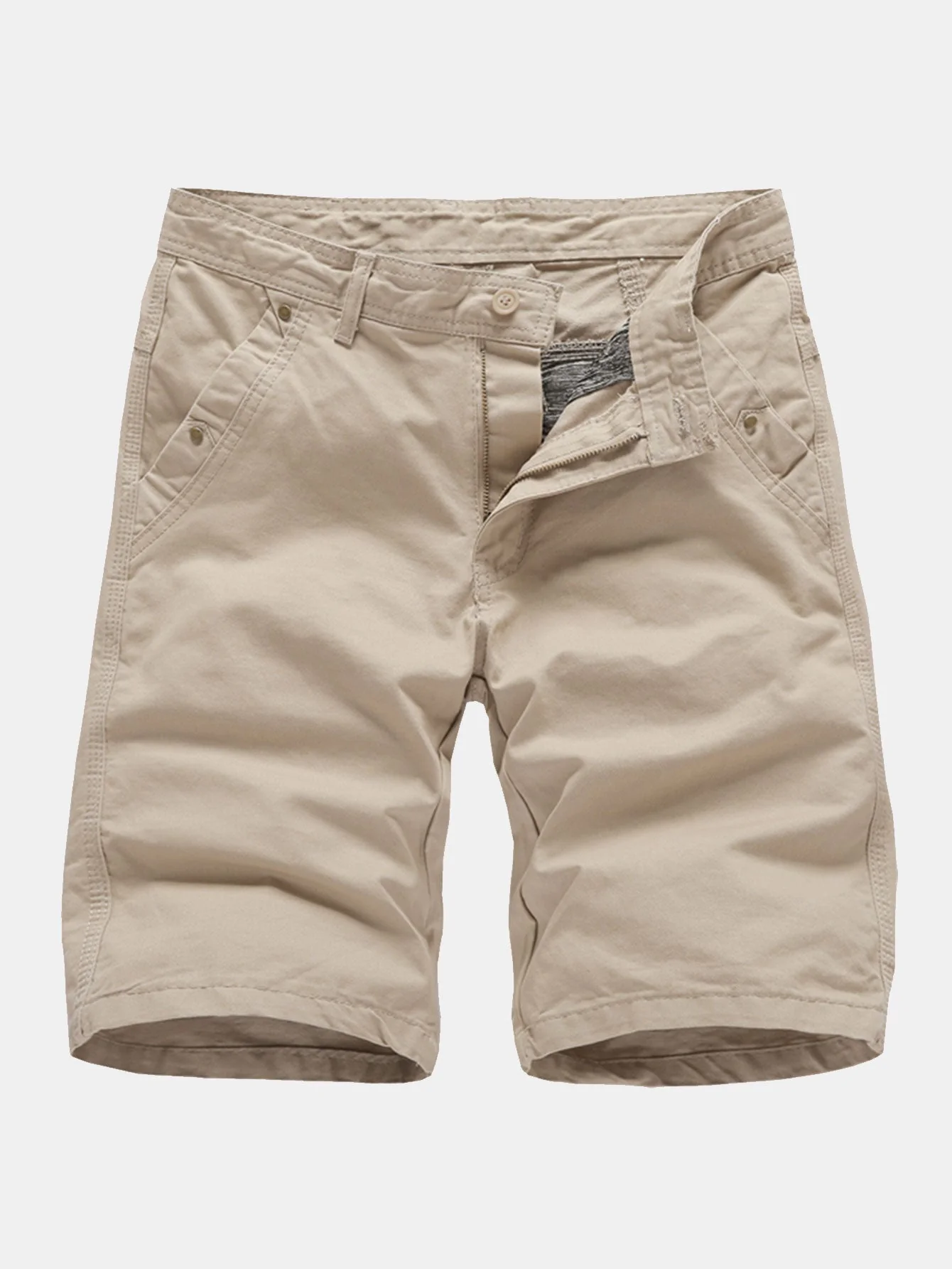 Barle® | Man Stud Pocket Chino Shorts - Image 5