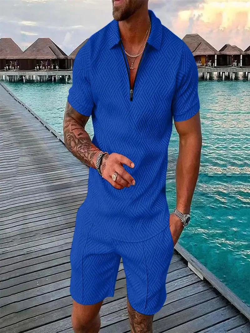 Barnaby® | Cool Shorts & Shirt Set For Men - Image 8