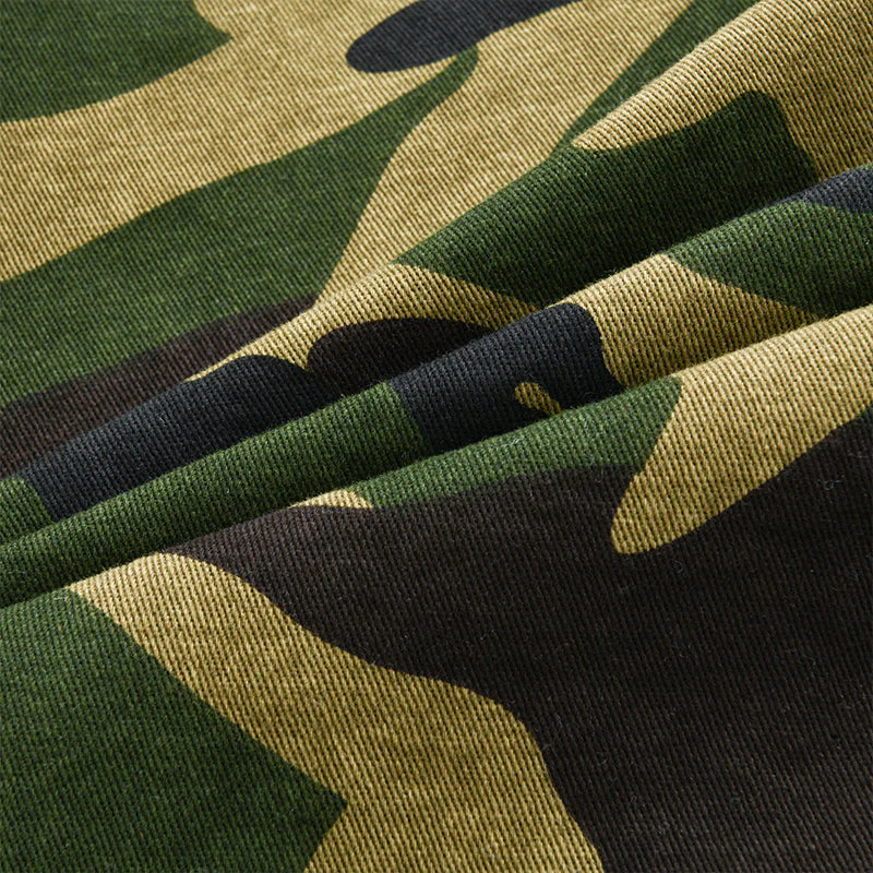 Barrow® | Men's Camouflage Canvas Retro Wear Lapel Jacket 18911497X - Image 6