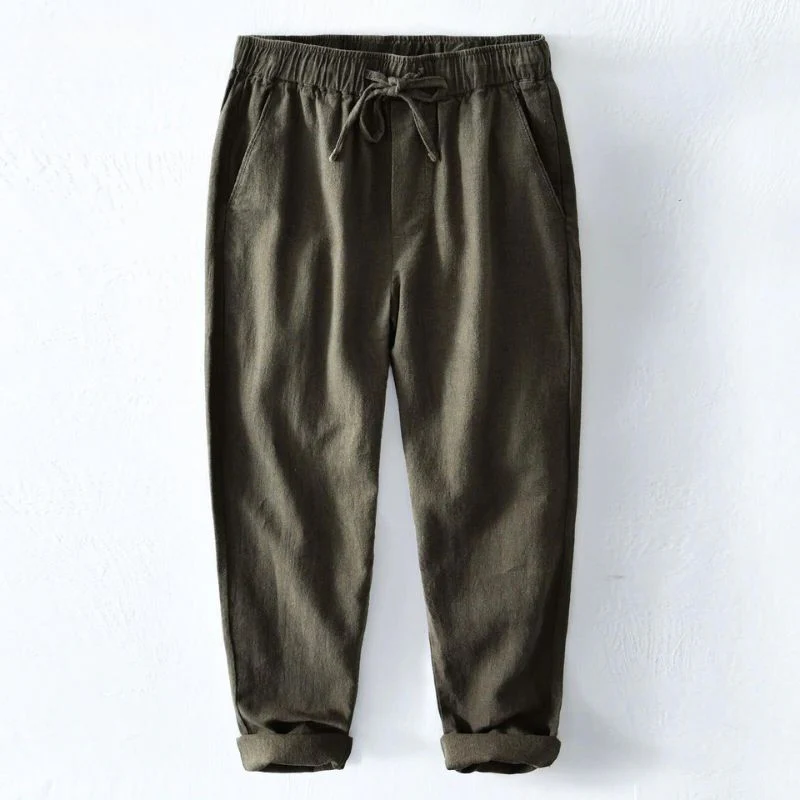 Bartel® | Raven Linen Trousers - Image 3
