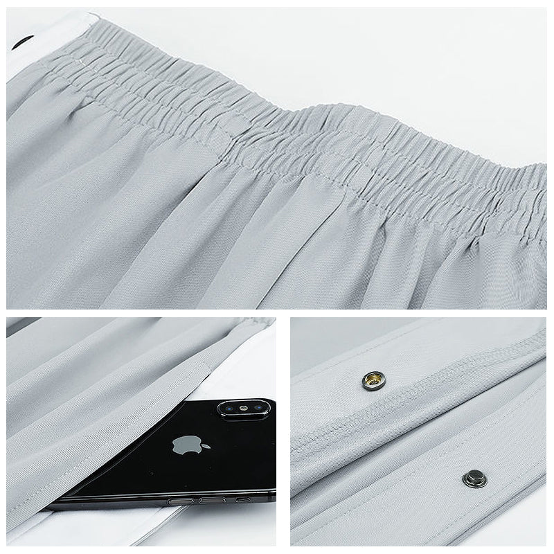 Bartholomew® | Casual Track Pants With Buttons - Image 9