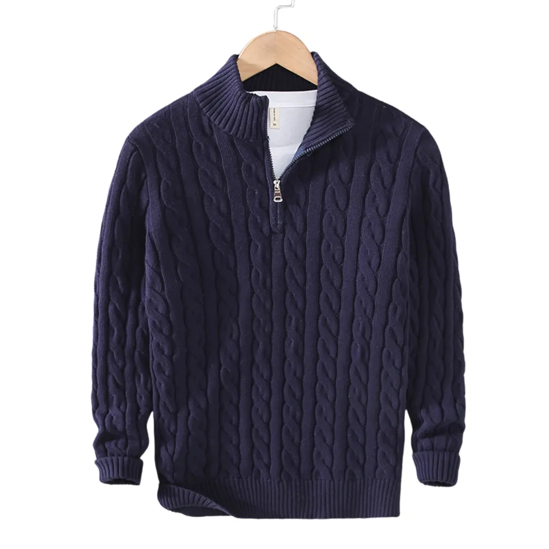 Bartolomé | Knit Half Zip Sweater - Image 2
