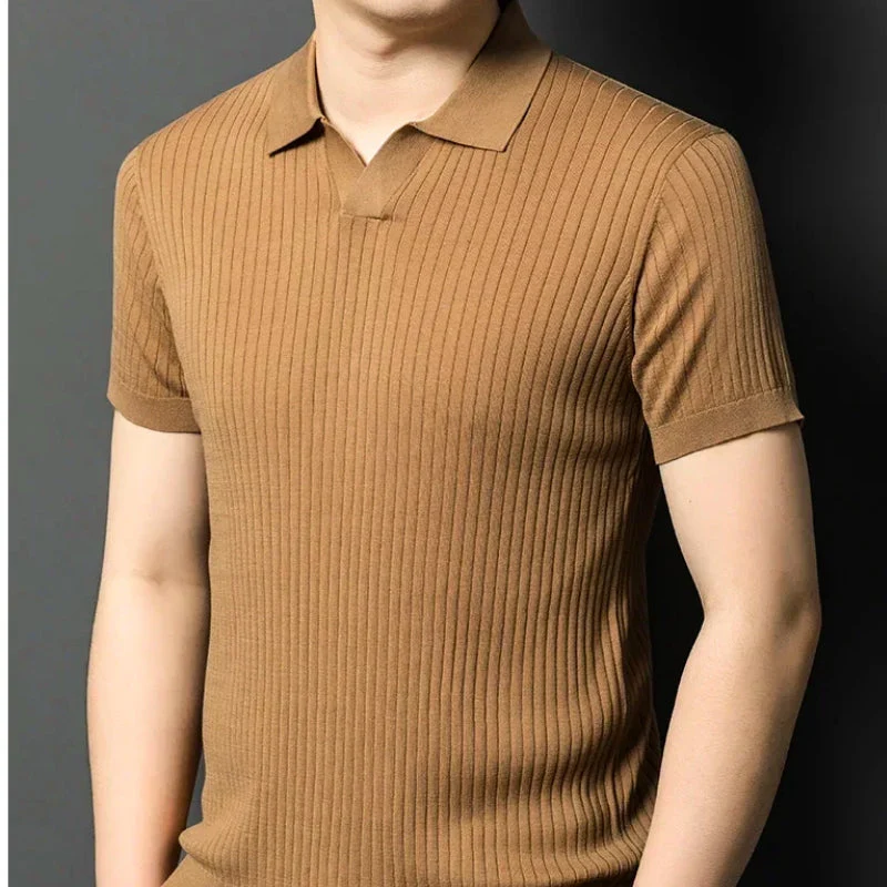 Baseem® | Knitted Polo Shirt - Image 2