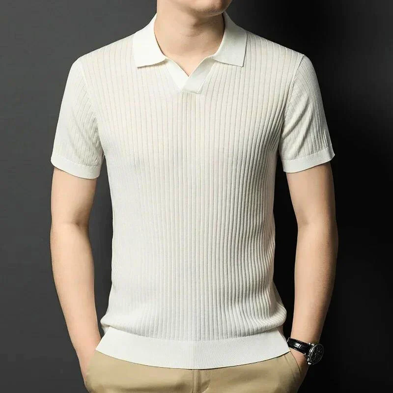 Baseem® | Knitted Polo Shirt - Image 5