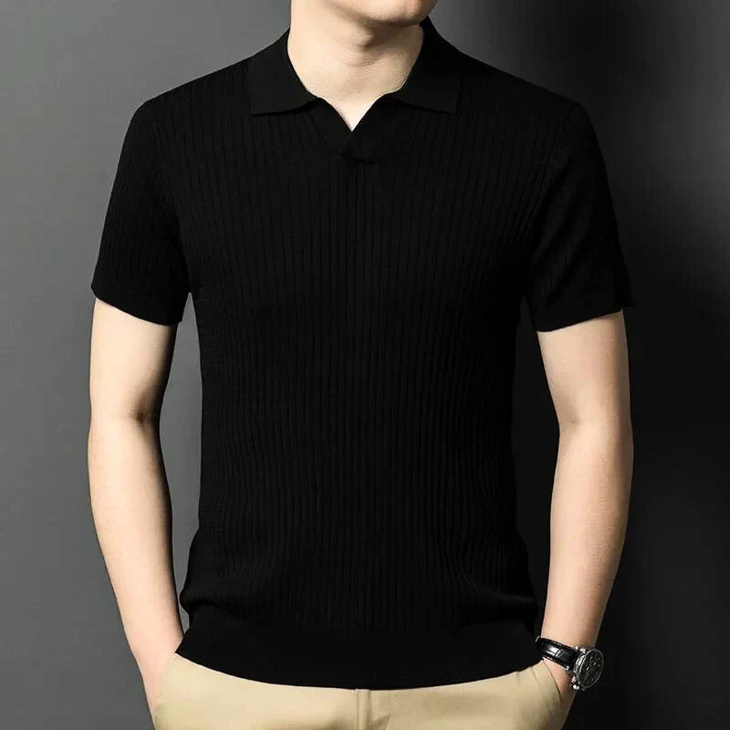 Baseem® | Knitted Polo Shirt - Image 7