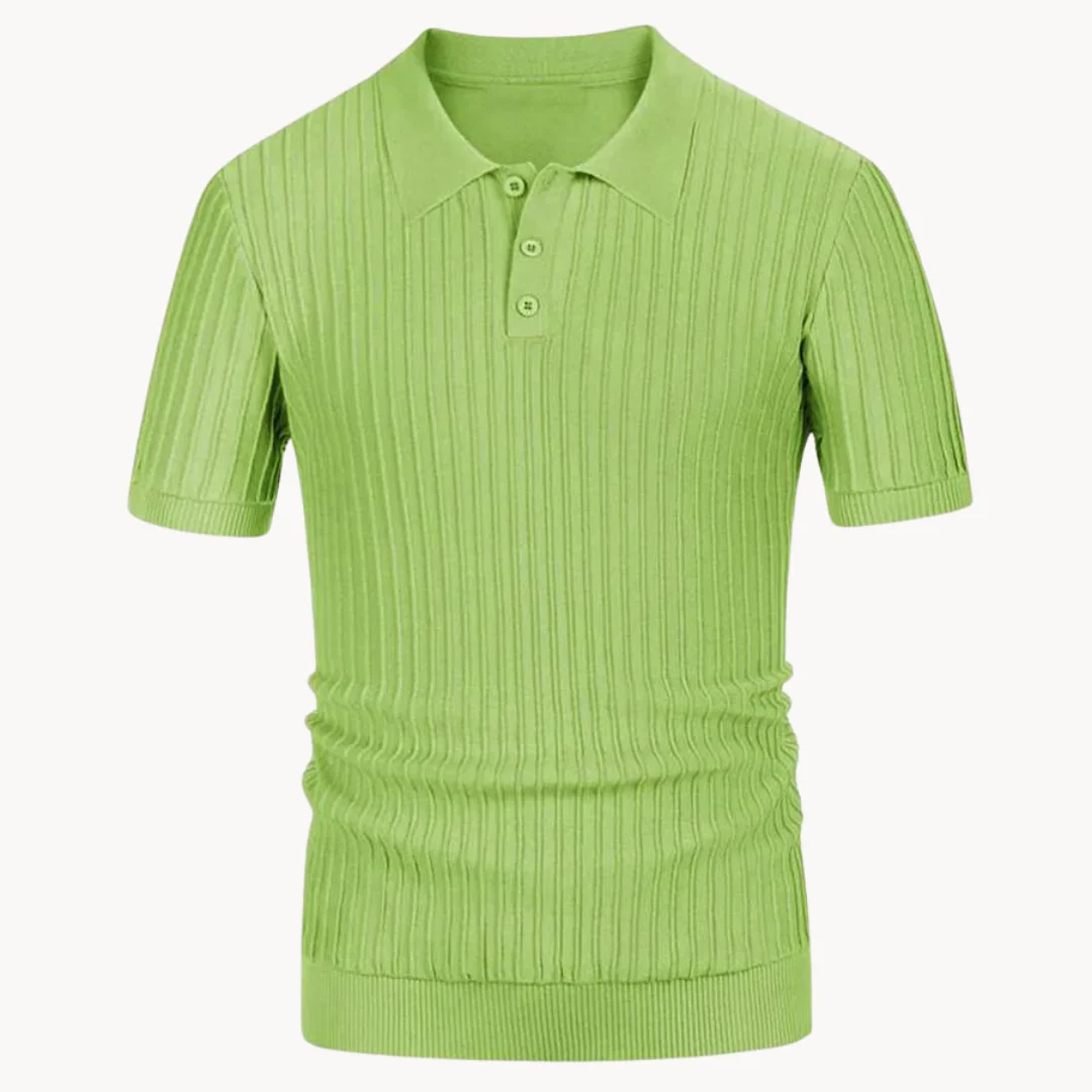 Basil® | Casual Knitted Polo Men - Image 5