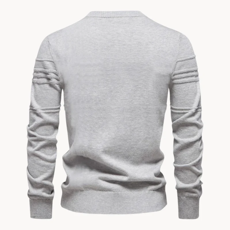 Basil | Men's Checked Knitwear - Image 3
