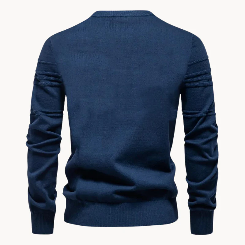 Basil | Men's Checked Knitwear - Image 7