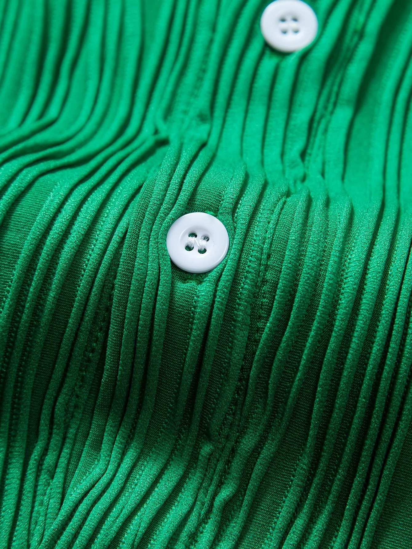 Basilio® | Wave Textured Button Up Shirt & Shorts - Image 15