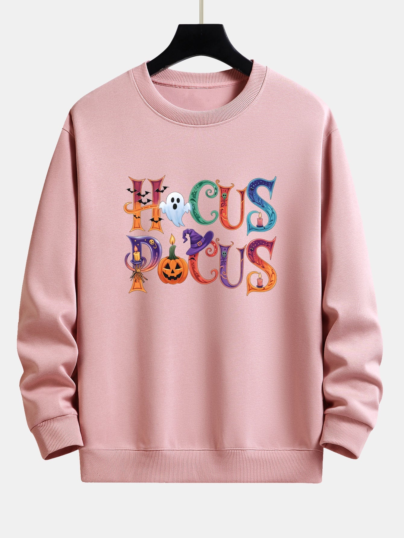 Bautista® | Halloween Hocus Pocus Print Relax Fit Sweatshirt - Image 4