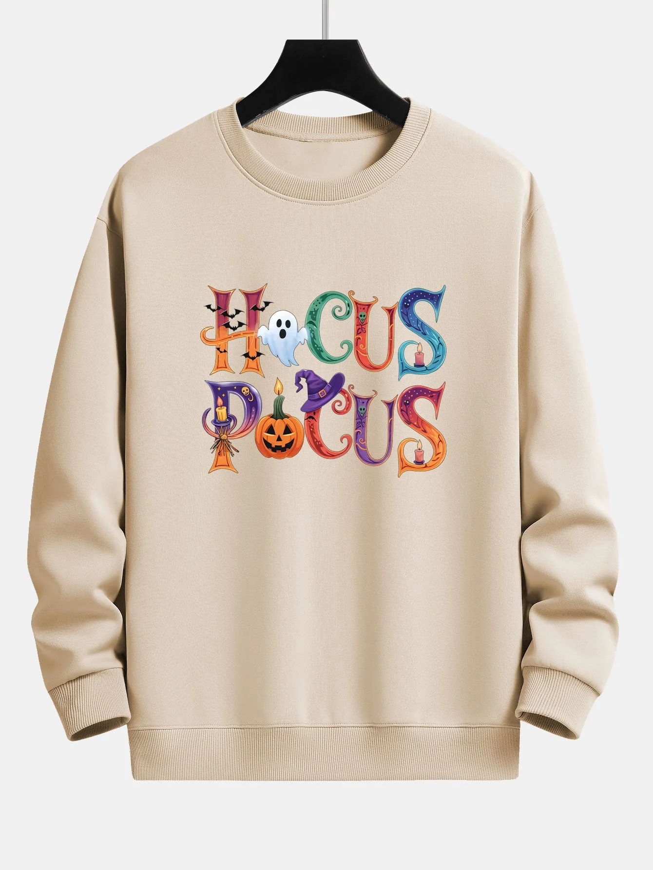 Bautista® | Halloween Hocus Pocus Print Relax Fit Sweatshirt - Image 5