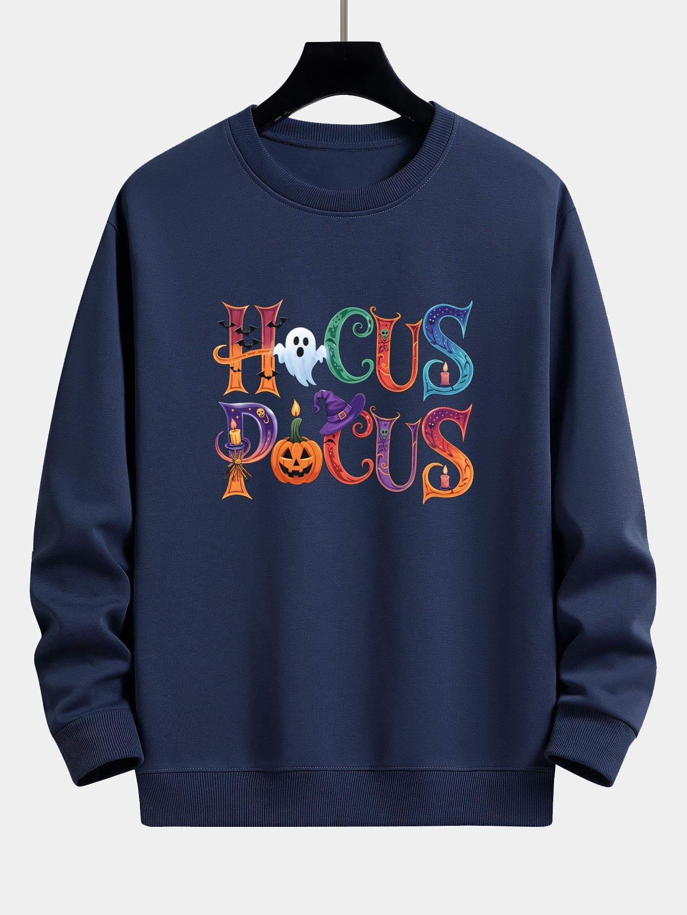 Bautista® | Halloween Hocus Pocus Print Relax Fit Sweatshirt - Image 7