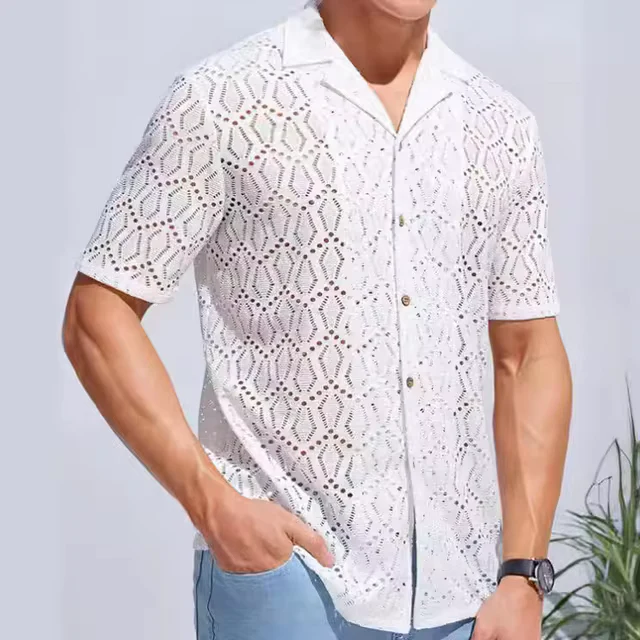 Baxter® | Men's Breathable Summer Shirt Knitted - Image 2