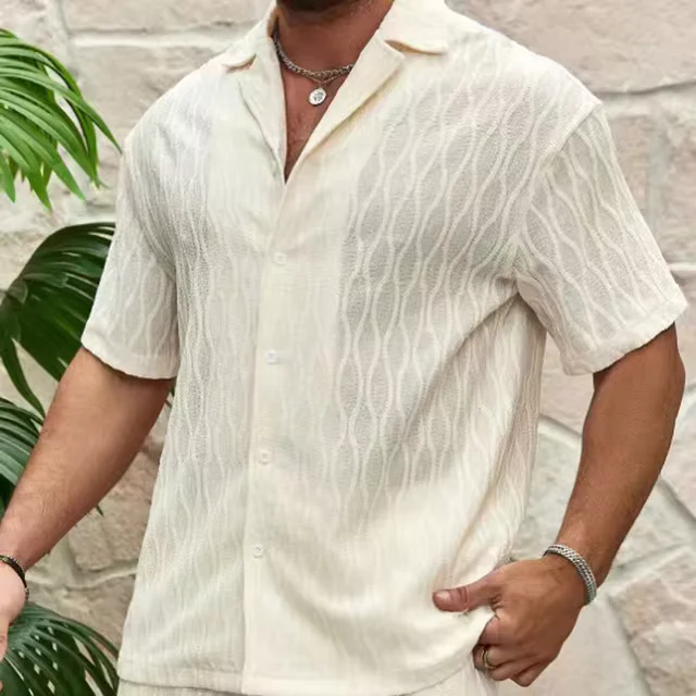 Baxter® | Men's Breathable Summer Shirt Knitted - Image 7