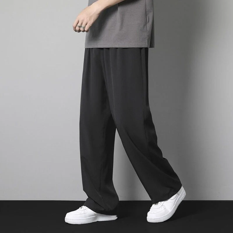 Baylor® | Long Ice Silk Trousers For Men - Image 4