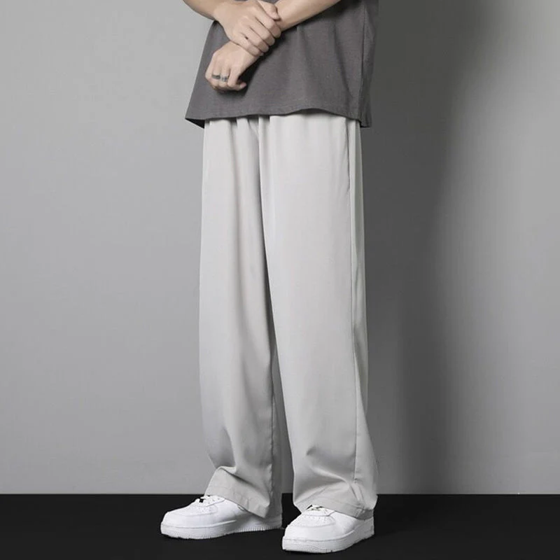 Baylor® | Long Ice Silk Trousers For Men - Image 5