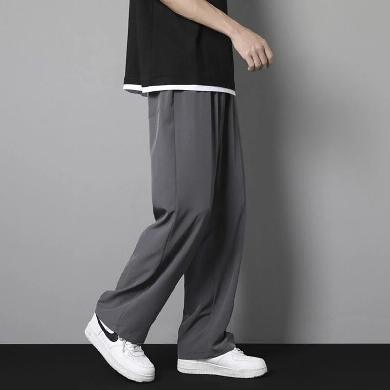 Baylor® | Long Ice Silk Trousers For Men - Image 6