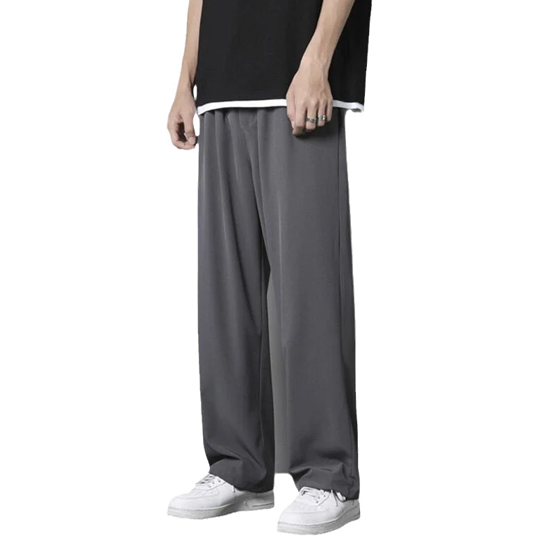 Baylor® | Long Ice Silk Trousers For Men - Image 9