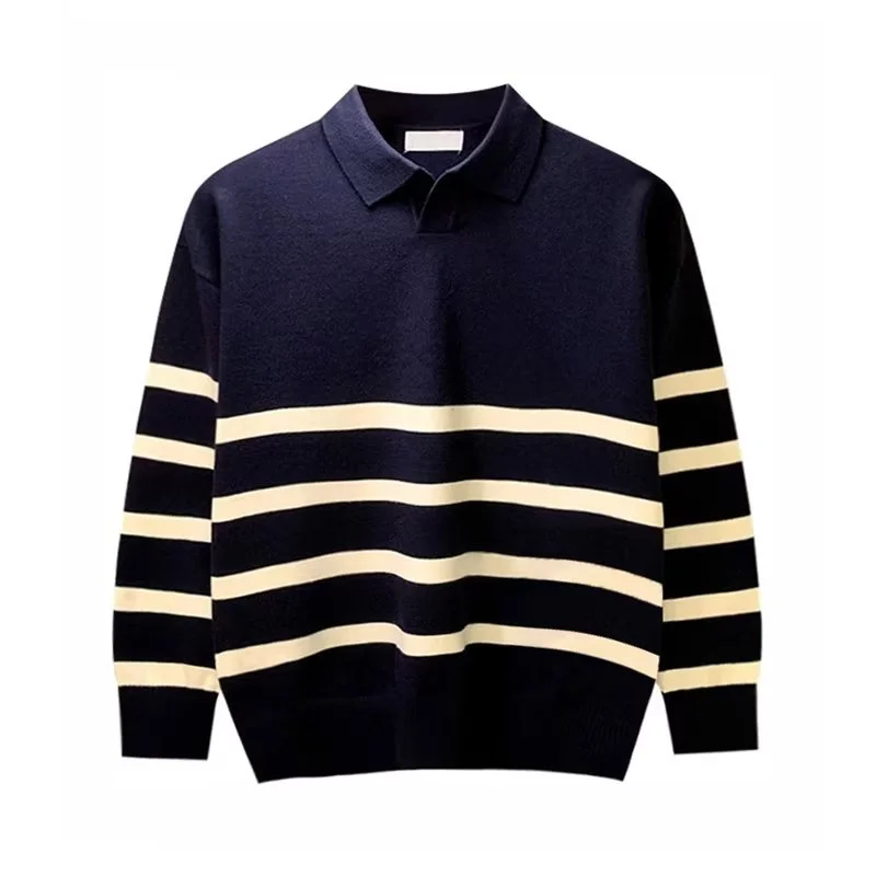 Beau® | Striped Knitted Sweater - Image 6