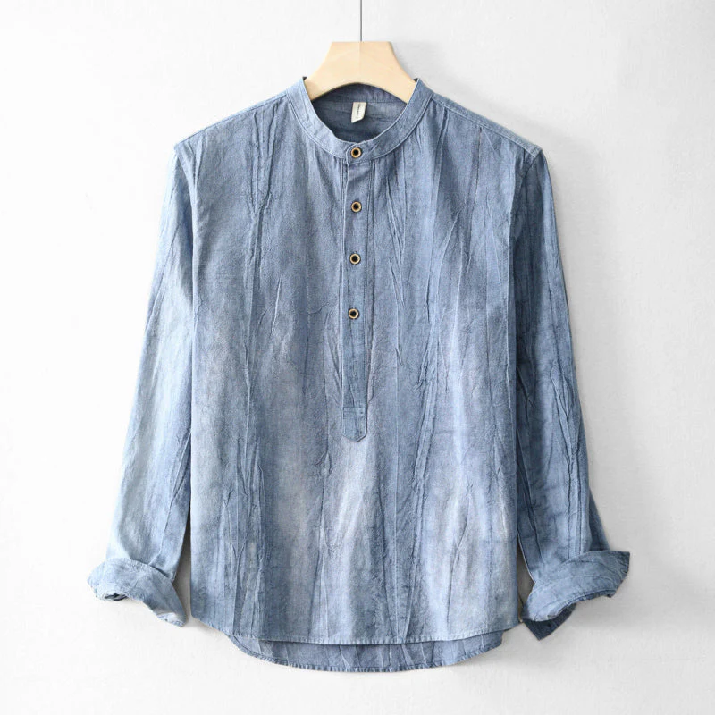 Beckett® | Linen Henley Shirt - Image 2