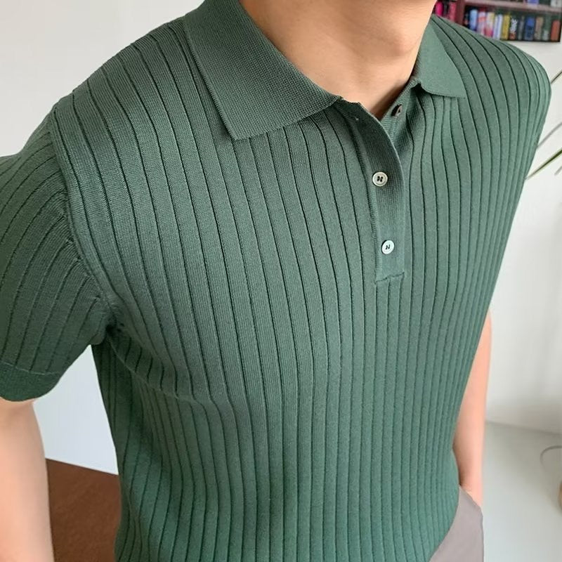Beebe® | Knitted Polo Shirt - Image 3