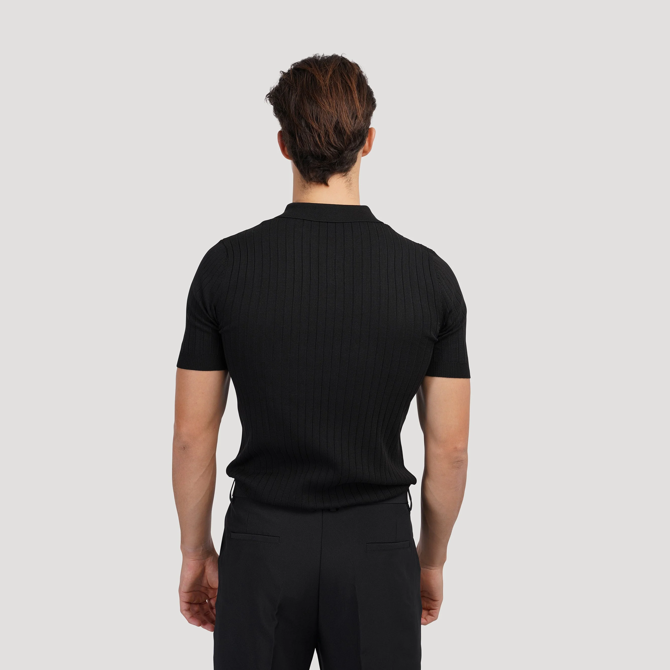 Beebe® | Knitted Polo Shirt - Image 9