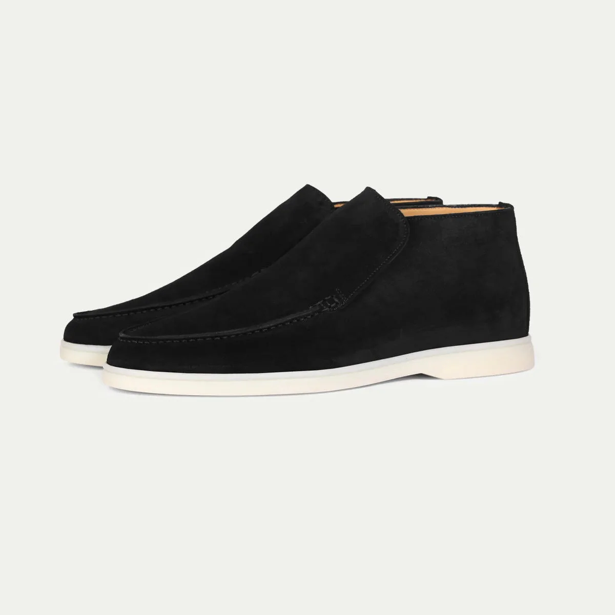 Beeman® | High Suede Loafers - Image 2