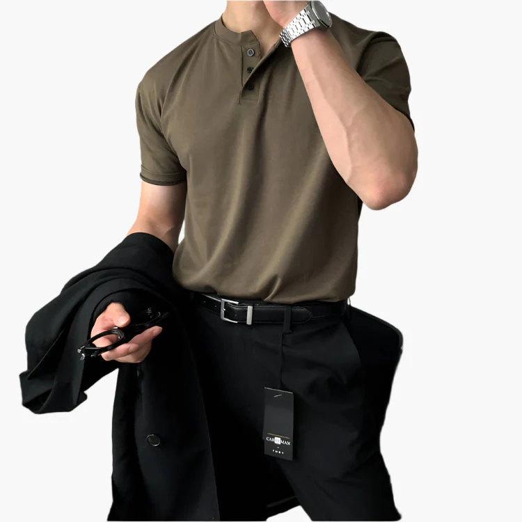 Beeth® | Buttoned Collar T-Shirt - Image 2