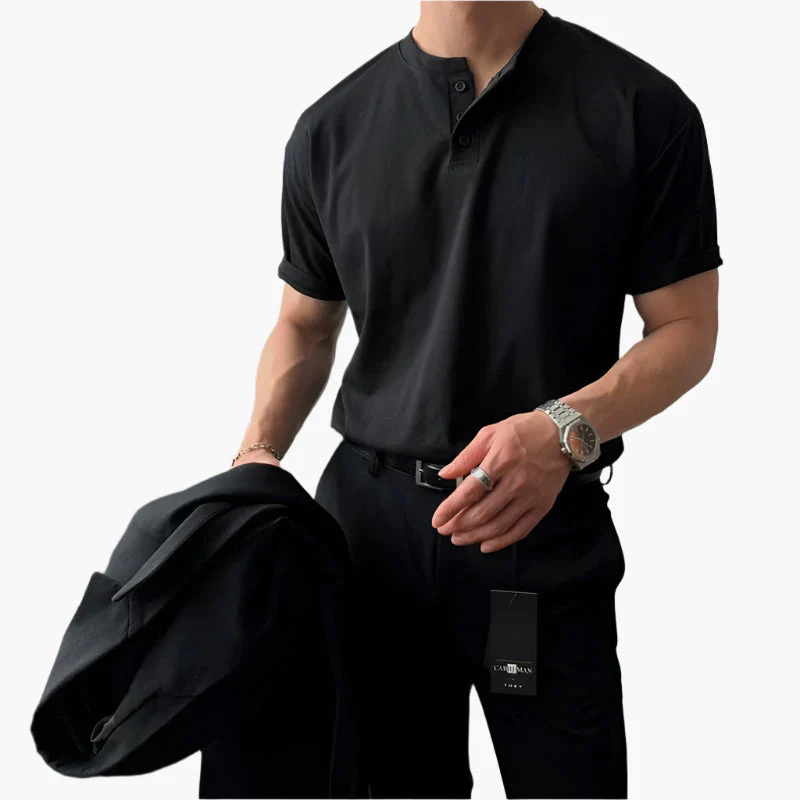 Beeth® | Buttoned Collar T-Shirt - Image 5