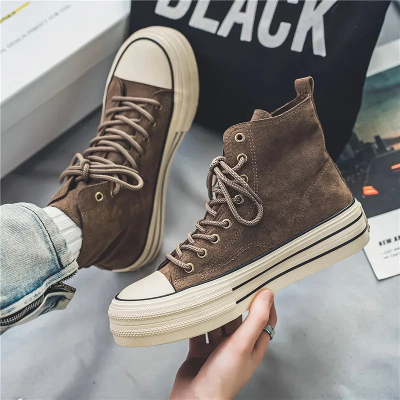 Belarmino® | Avenue Suede Platform High Tops - Image 2