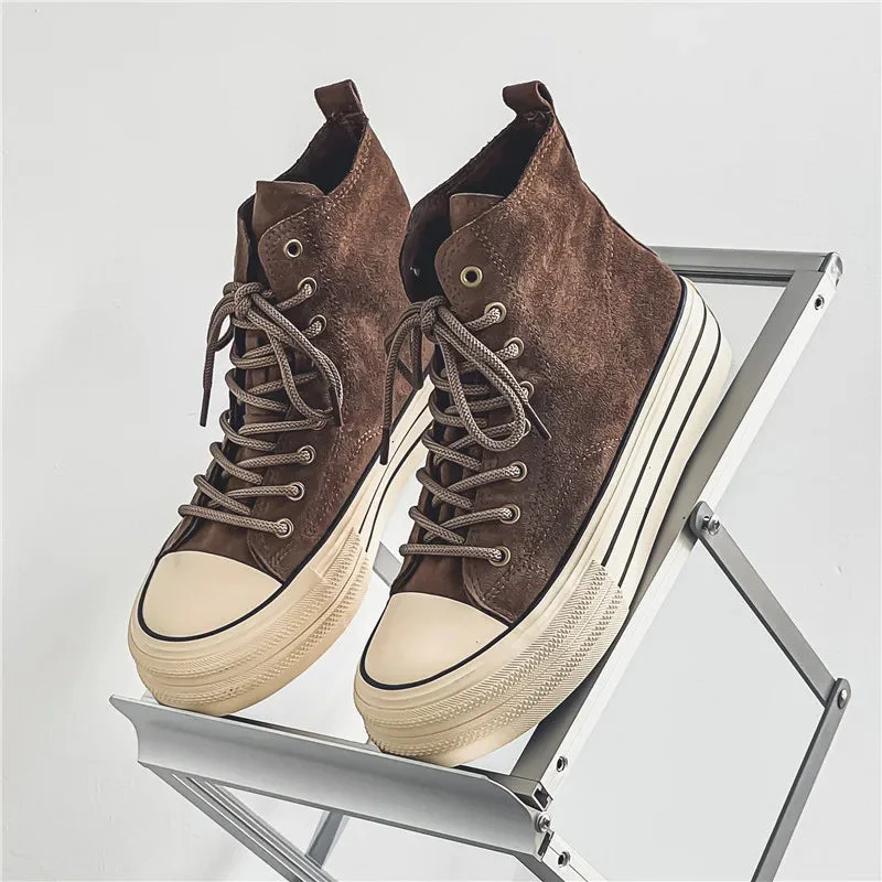 Belarmino® | Avenue Suede Platform High Tops - Image 4