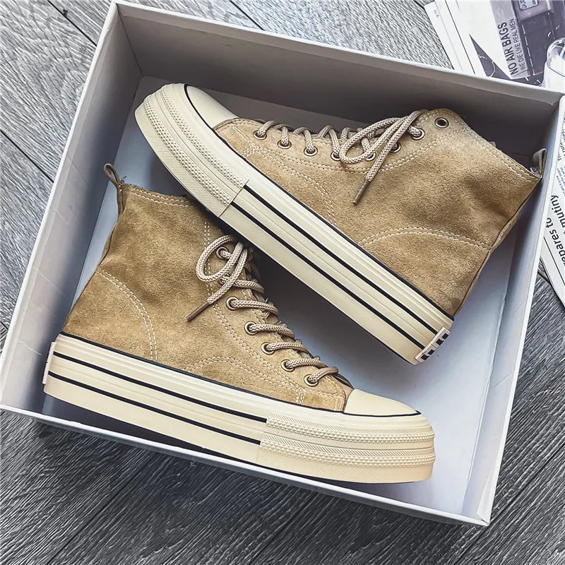 Belarmino® | Avenue Suede Platform High Tops - Image 5