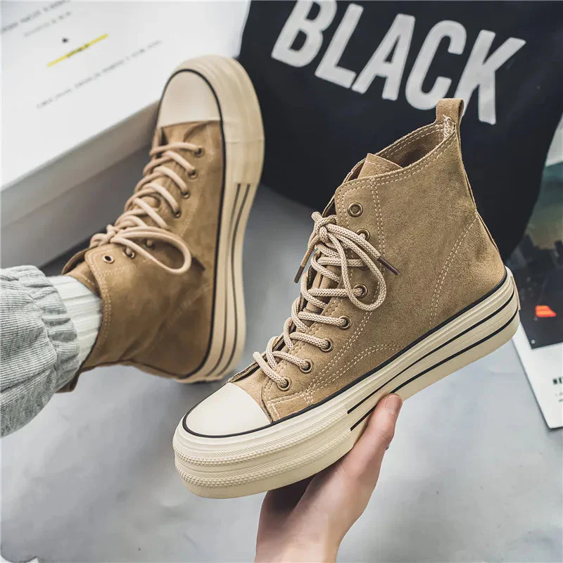 Belarmino® | Avenue Suede Platform High Tops - Image 6
