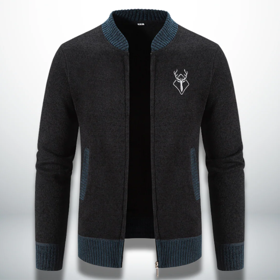 Belisario® | Elegant and comfortable sweater with zip - Image 4