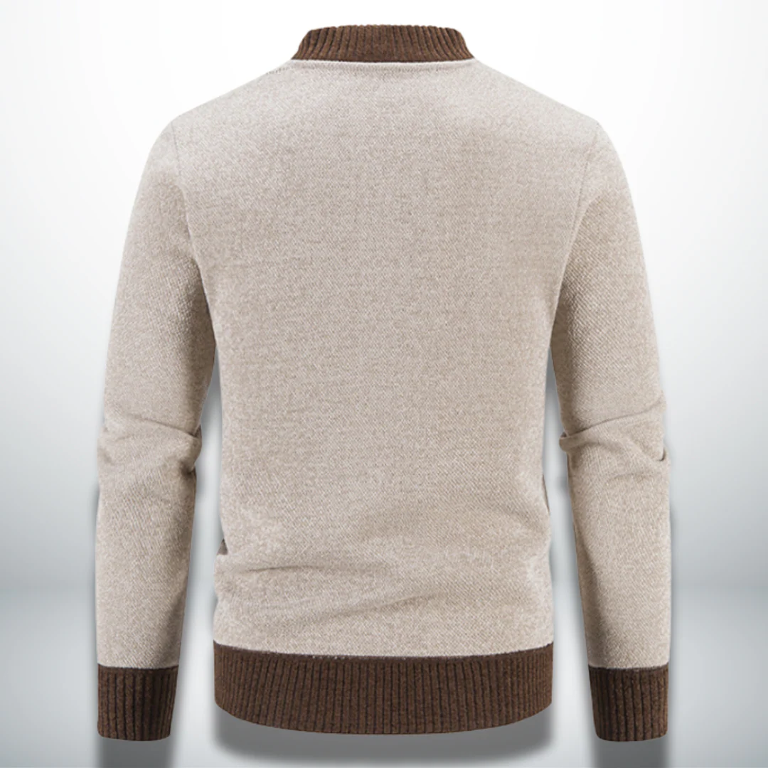 Belisario® | Elegant and comfortable sweater with zip - Image 5