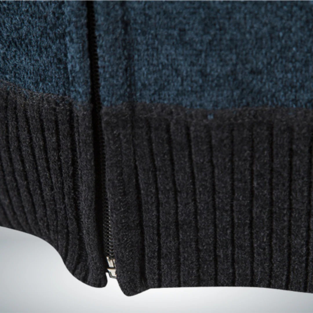 Belisario® | Elegant and comfortable sweater with zip - Image 8