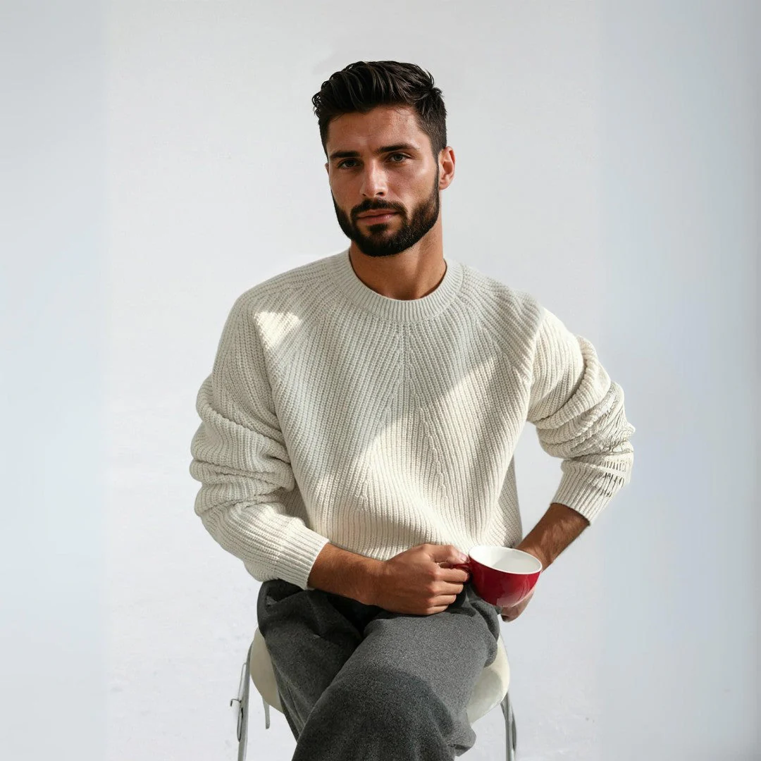 Belisario® | Knit Sweater With Round Neck - Image 2