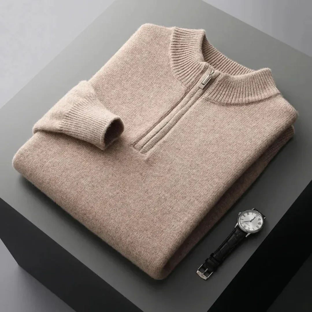 Beltrán | Zip Cashmere Sweater - Image 3