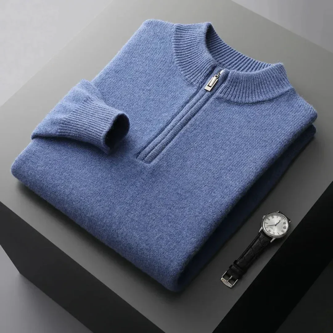 Beltrán | Zip Cashmere Sweater - Image 4