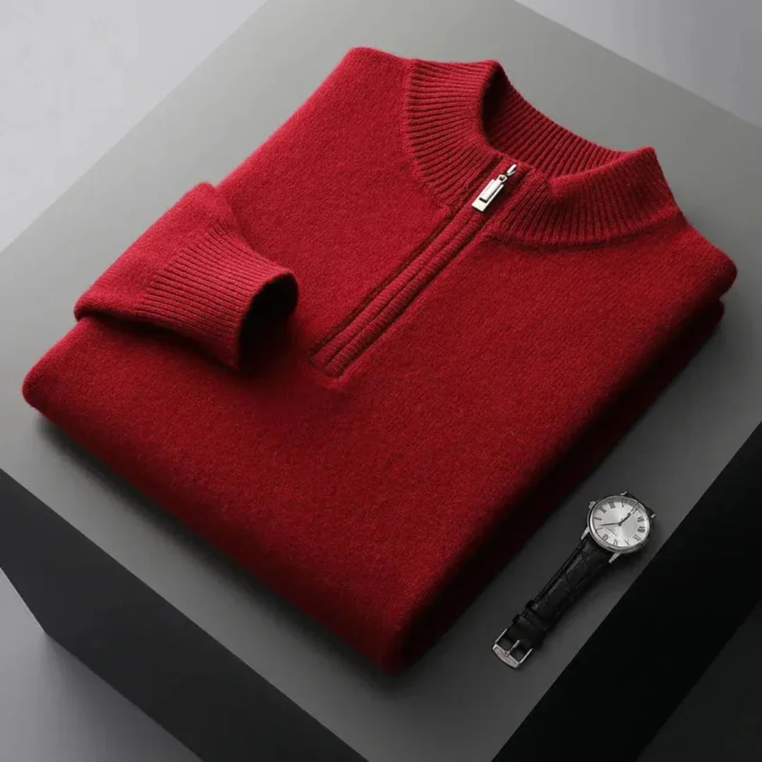 Beltrán | Zip Cashmere Sweater - Image 7