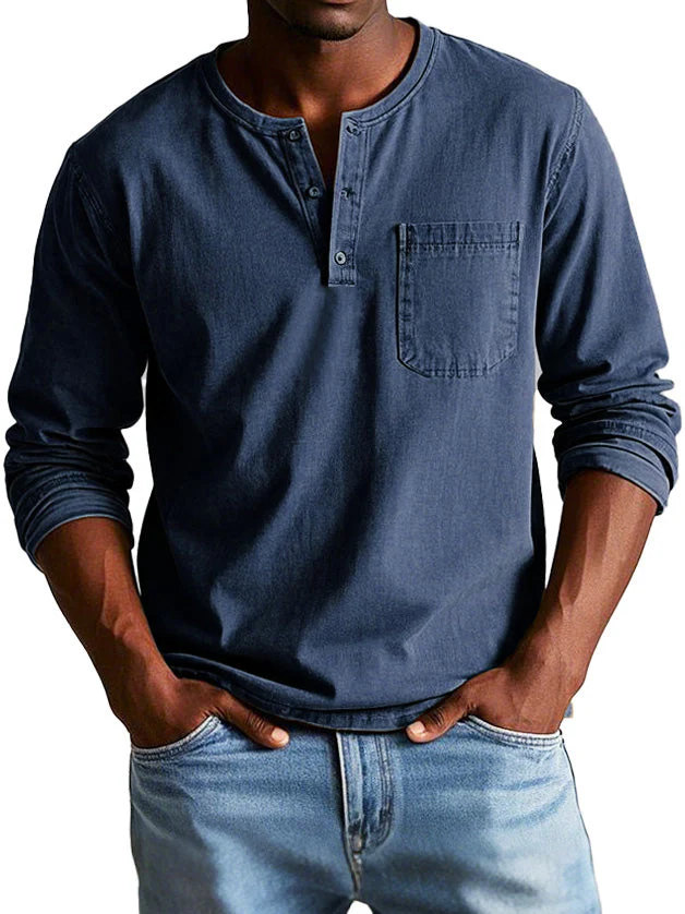 Ben® | Vintage Henley Shirt - Image 8