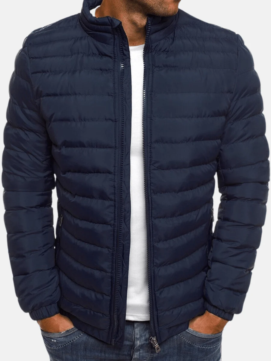 Benicio | Stylish quilted jacket with stand-up collar - Image 2