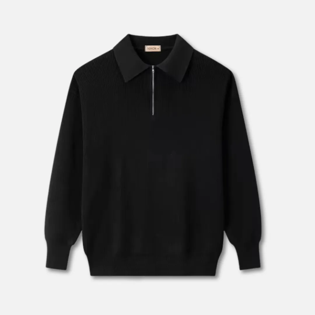 Benigno | Zip Knit Jumper - Image 2
