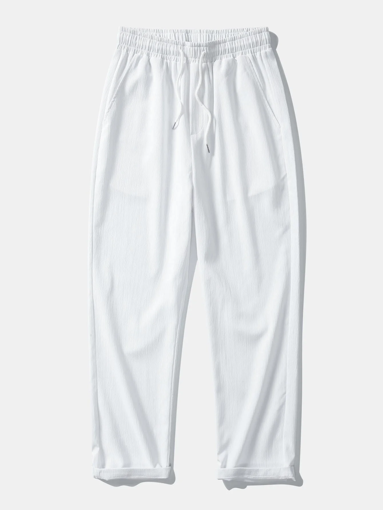 Benito® | Texture Jacquard Cuban Shirt & Wrinkle Textured Straight Leg Pants - Image 12